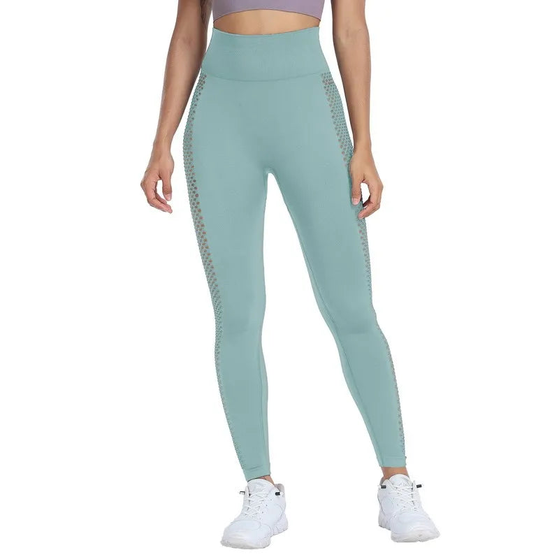 Womens High Waist Seamless Leggings