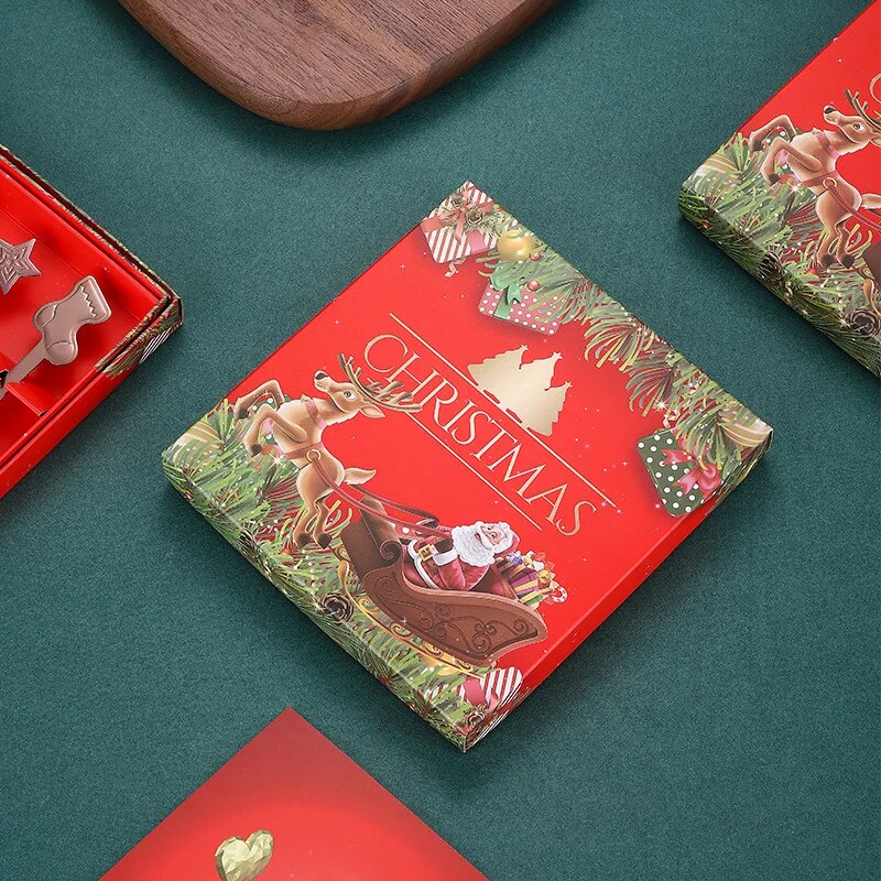 4PCS Stainless Steel Christmas Spoons.