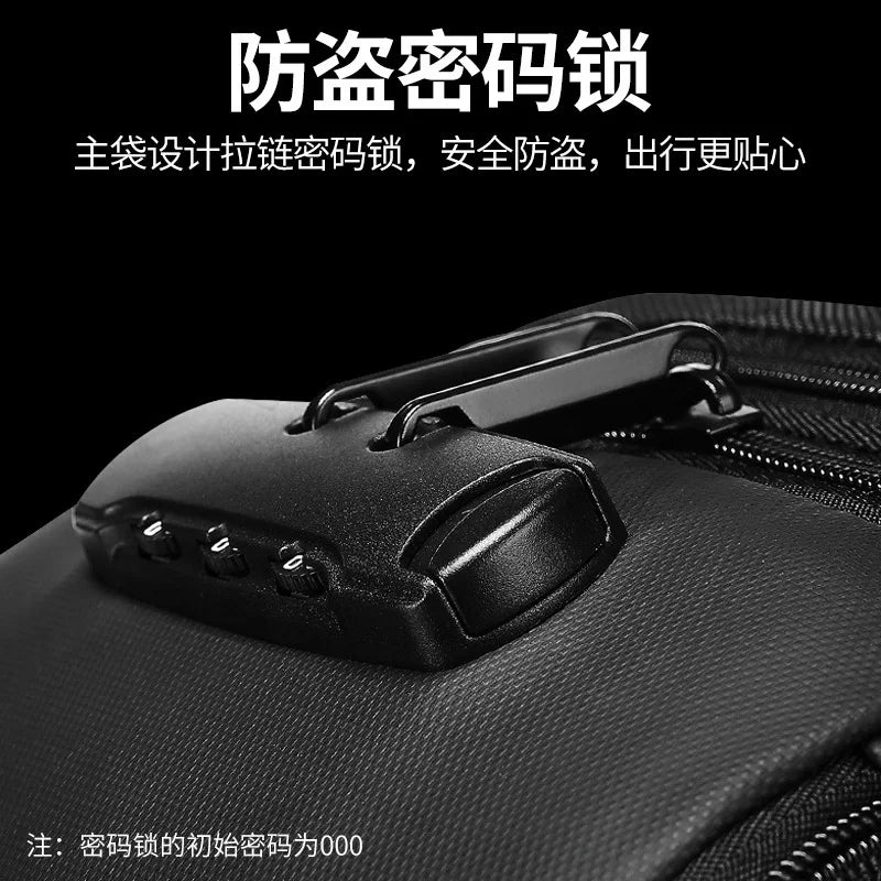 Bange Anti-theft Multifunction Waterproof Crossbody Bag