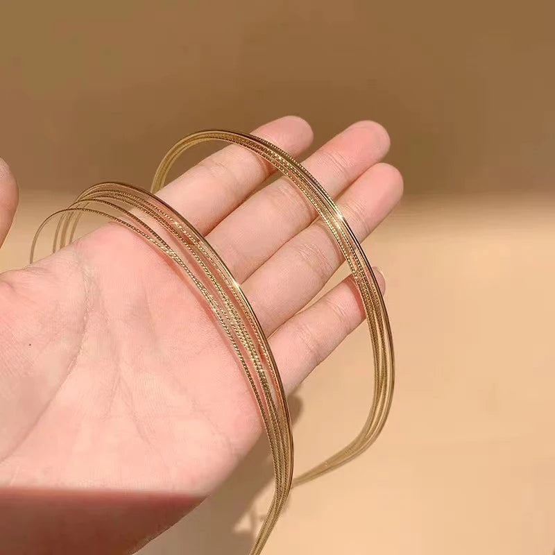 Women's Multilayer Metal Hair Band