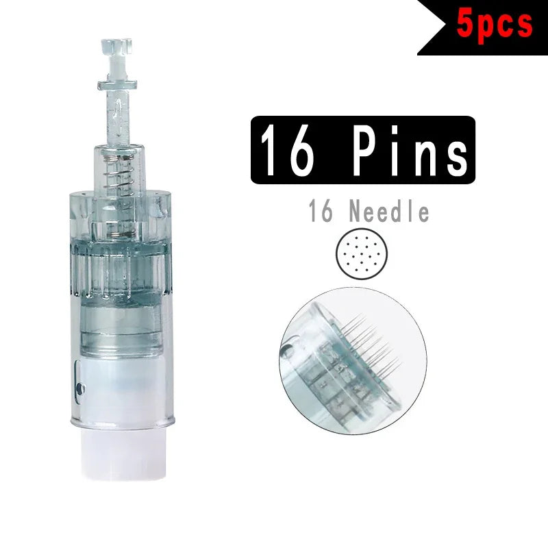 Dr Pen 5/10/20/50/100pcs  M8 Needle Cartridge Derma Pen Replacement ULTIMA-M8 Microneedling 11/ 16/24/ 36/ 42 Pin 5D Nano Needles