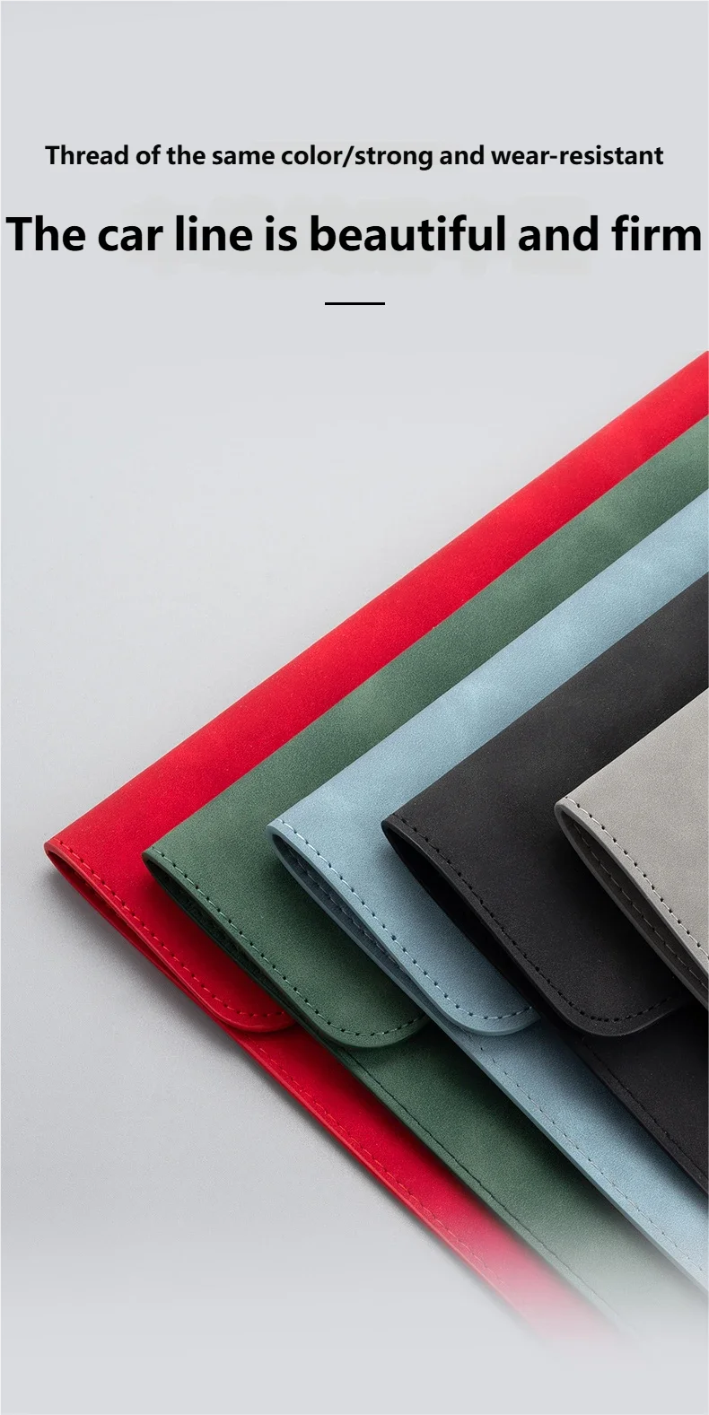 Waterproof A4 Leather File Document Folder