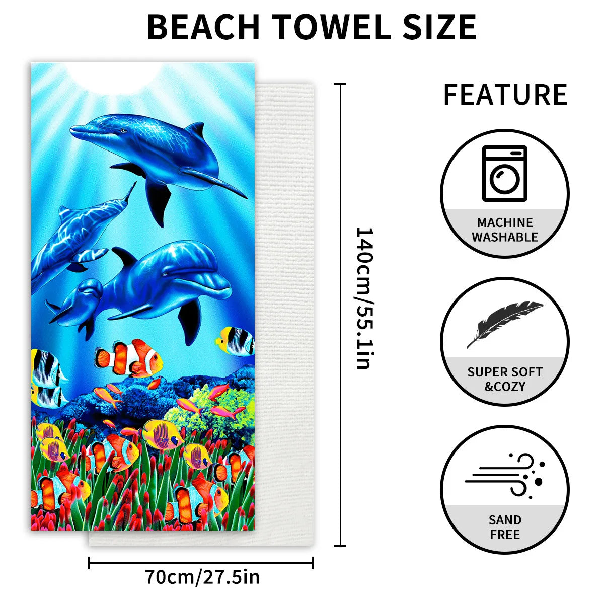 Microfiber Beach Towels For Quick-Drying