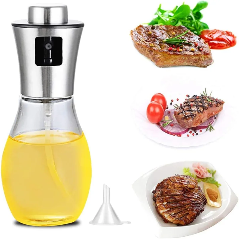 200ml glass Olive Oil Sprayer For Cooking Vegetables