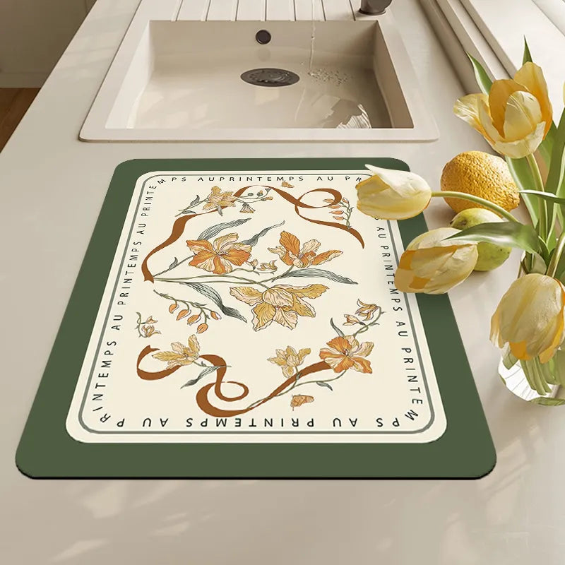 Kitchen Countertop Protector Or Dish Drying Mat