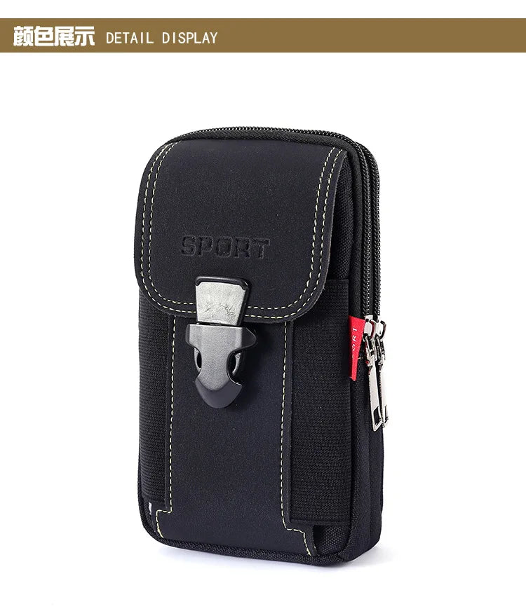 Multi-functional Large Capacity Waist Bag Attaches To Your Belt