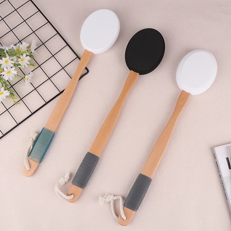 Silicone Long Handle Multi-Function Lotion Applicator
