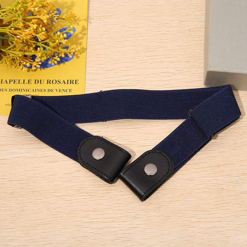 Men and Women Elastic Buckle-Free Belt for Pants.