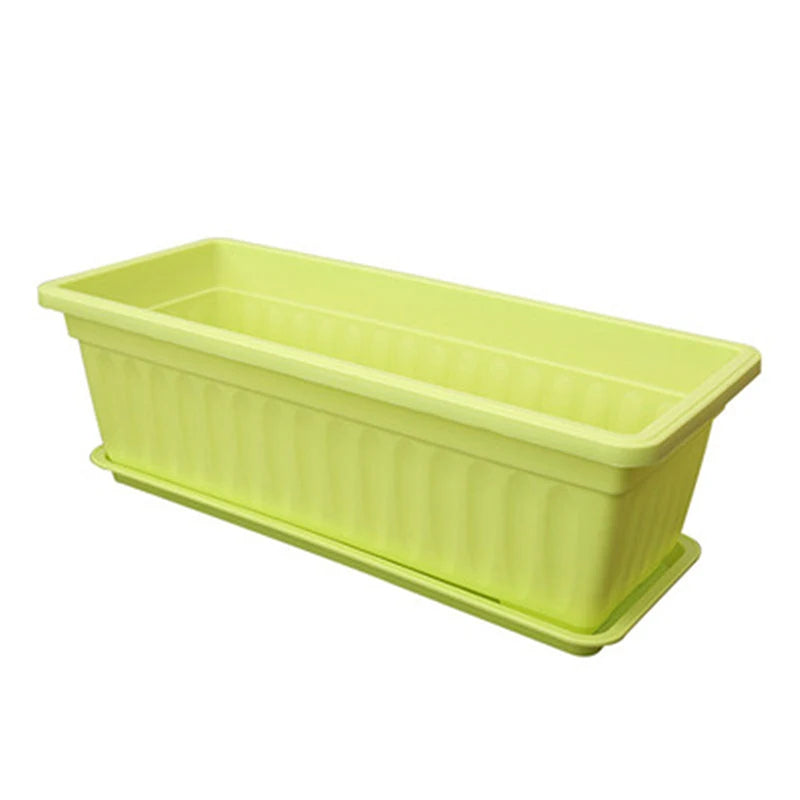 1 Plastic Rectangular Vegetable Planter