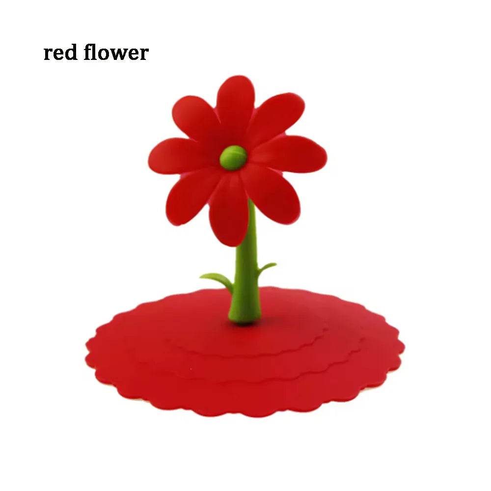 1PC High Temperature 10cm Silicone Cup Lids