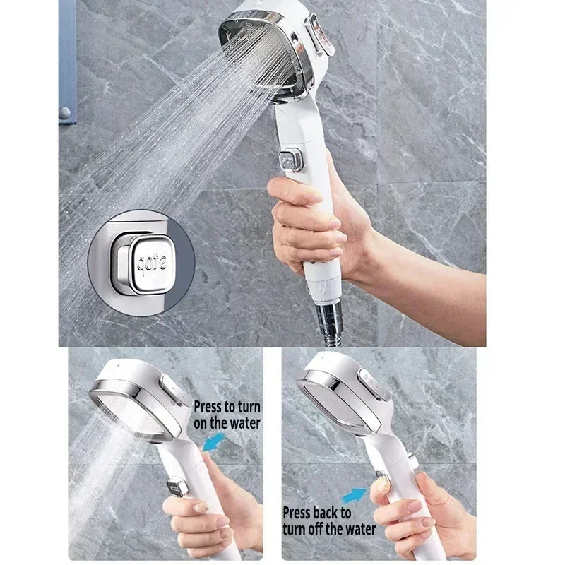 Xiaomi High Pressure 3 Mode Adjustable Shower Head With Filter