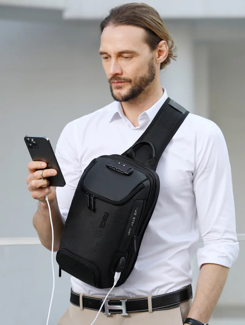 Bange Anti-theft Multifunction Waterproof Crossbody Bag