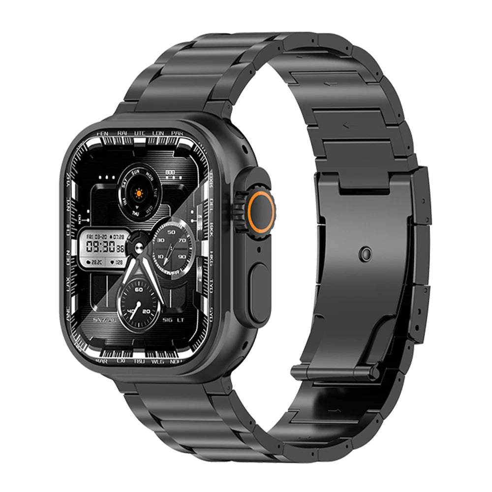 Titanium Metal Strap for Apple Watch Ultra 2 49mm 46mm 45mm 44mm 42mm Series 10 9 8 7 6 SE 5 4