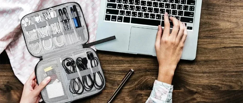 Electronic Accessory Organizer Bag