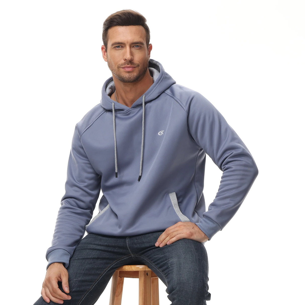 Men's Autumn/Winter Cozy Fleece Pullover Hoodies.