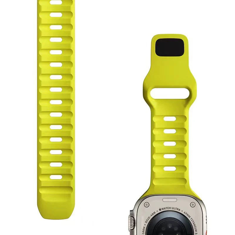 Silicone Strap For Apple Watch Band 44mm 40mm 45mm 41mm 49mm 42mm 38mm Series Ultra 10 9 8 7 6 SE 5 4 3 2 1