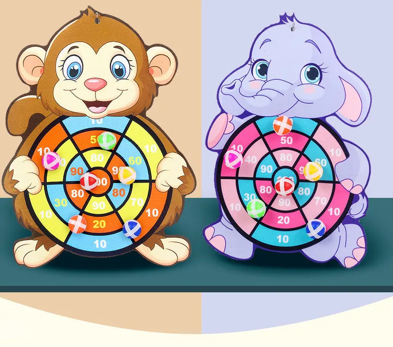Animal Sticky Ball Dart Game