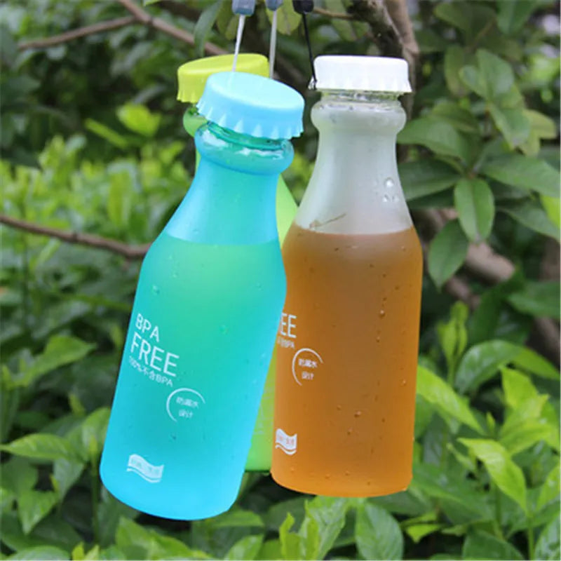 550ML BPA Free Screw Top Water Bottle For Travel, Sports OR Camping.