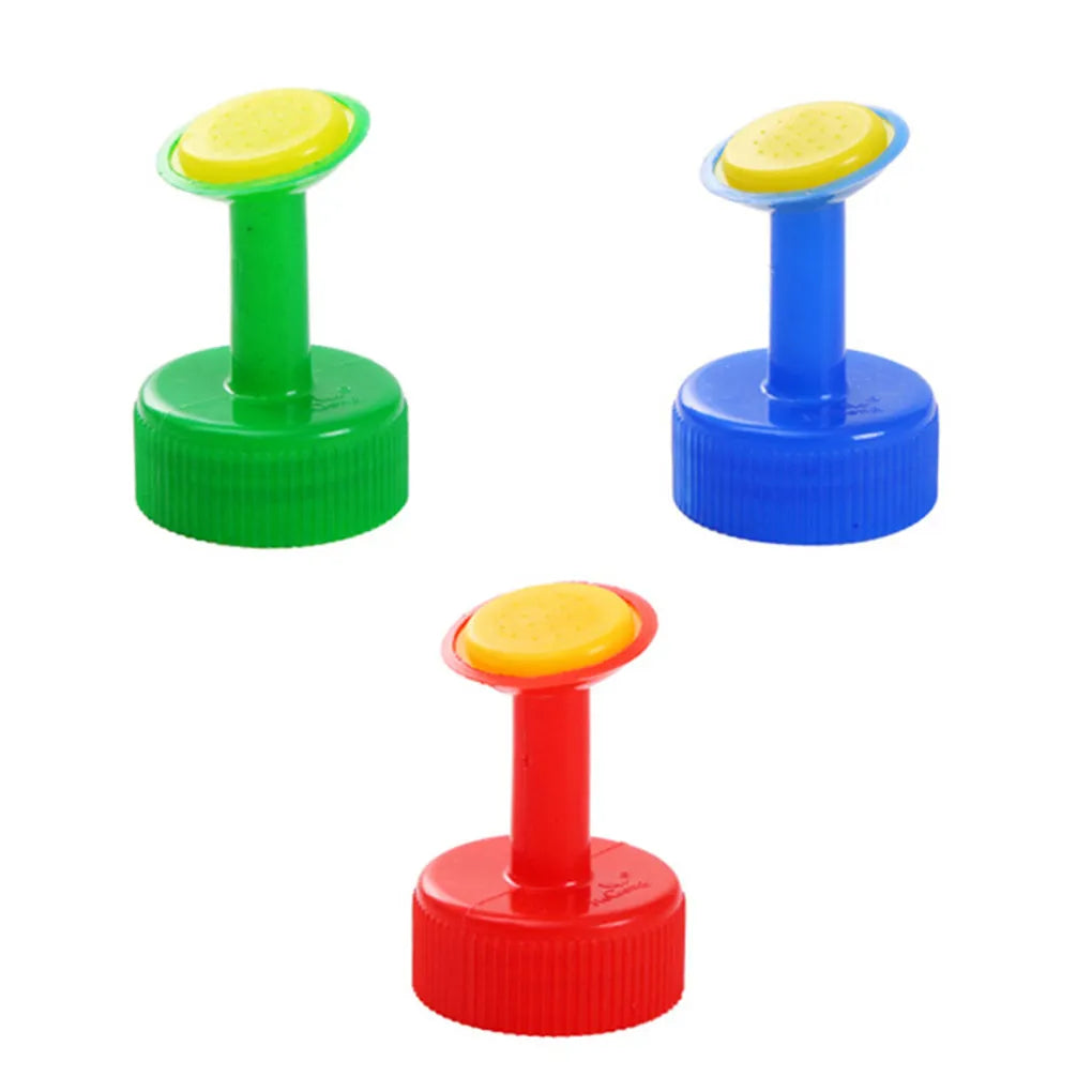 Plant Watering Spray-Head Attachment That Fits Soft Drink Bottles.