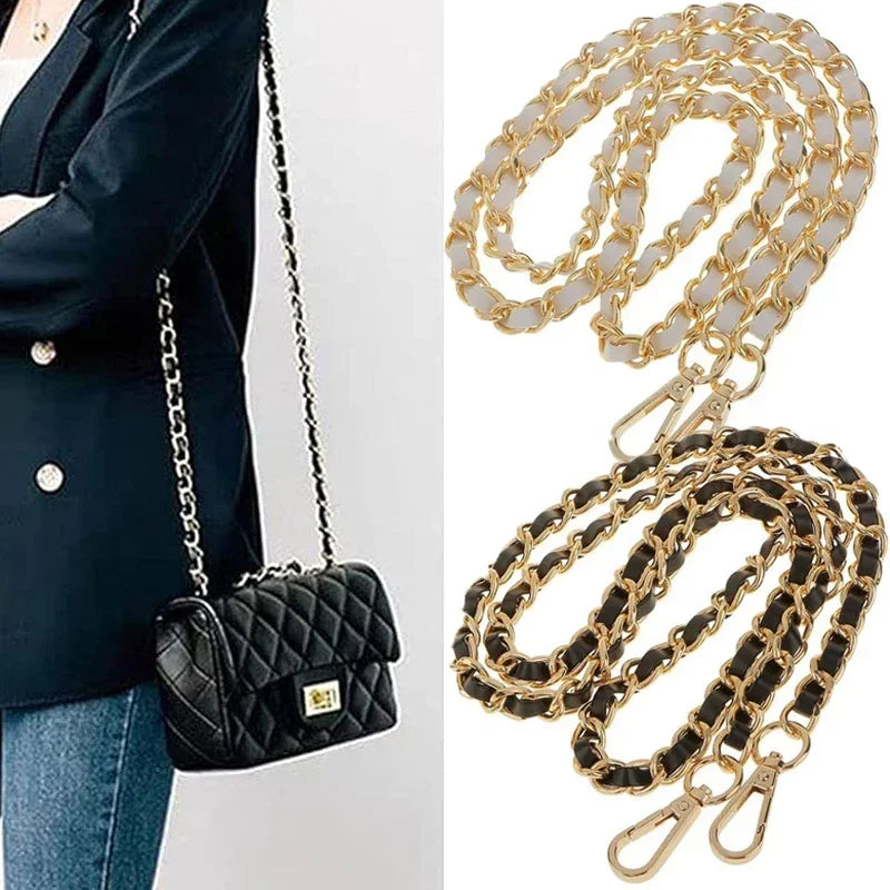 120cm Long PU Leather Bag Strap for Crossbody Shoulder Bags
