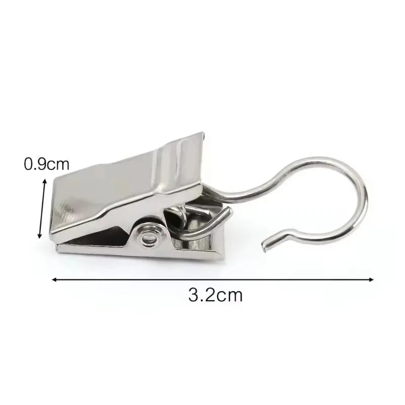 100/10PCS Multifunctional Photos/Curtain/Decoration Clips With Hook