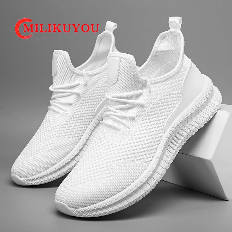 Men's Mesh Breathable Light Running Or Casual Shoes