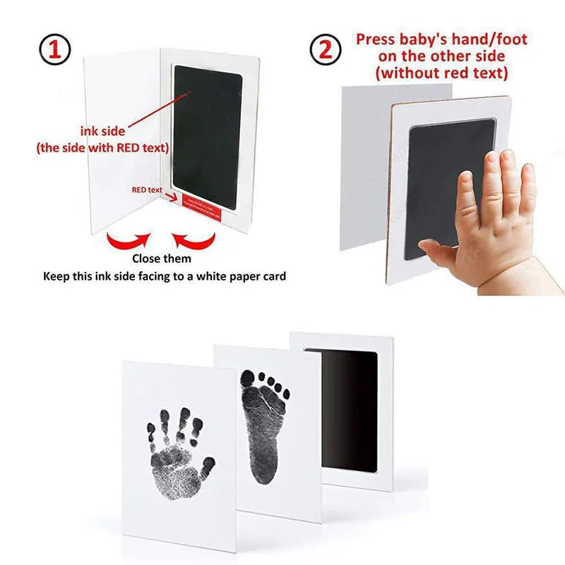 Newborn Baby Or Pet Hand And Footprint Kit.