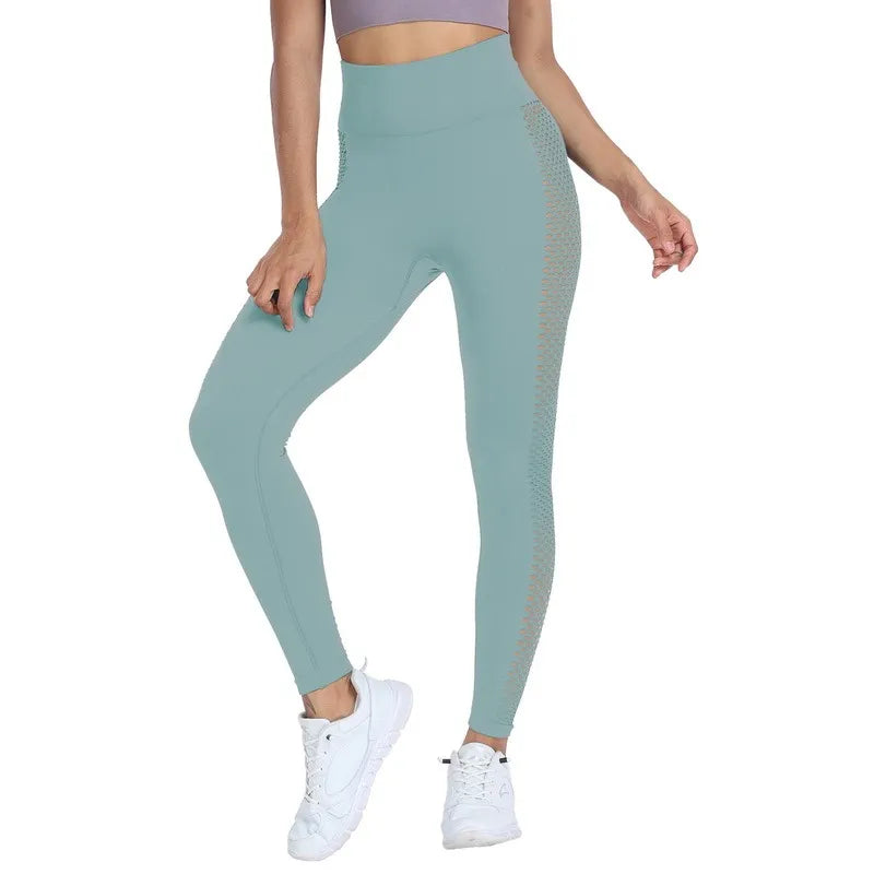 Womens High Waist Seamless Leggings