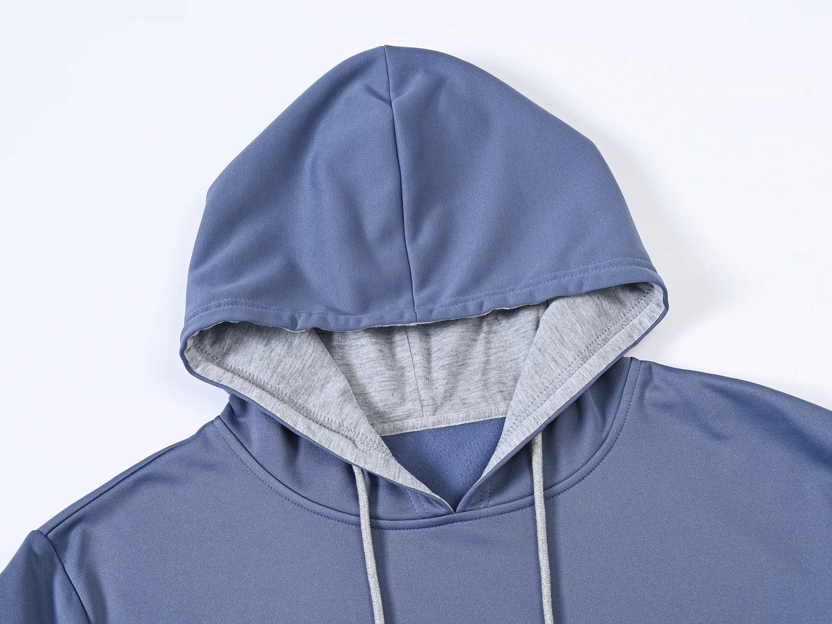 Men's Autumn/Winter Cozy Fleece Pullover Hoodies.