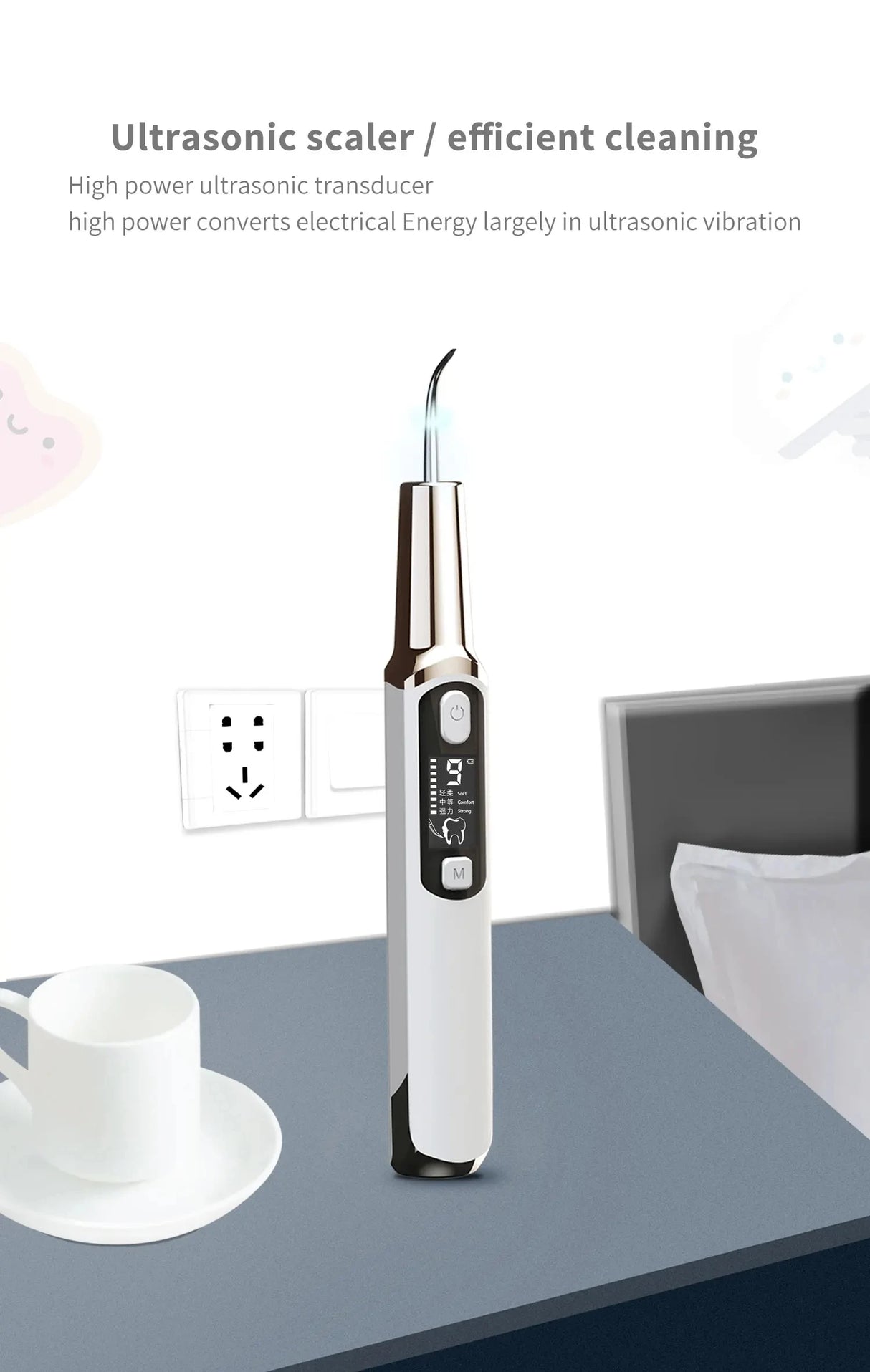 Xiaomi MIJIA Ultrasonic Dental Tartar/Stained Teeth Remover