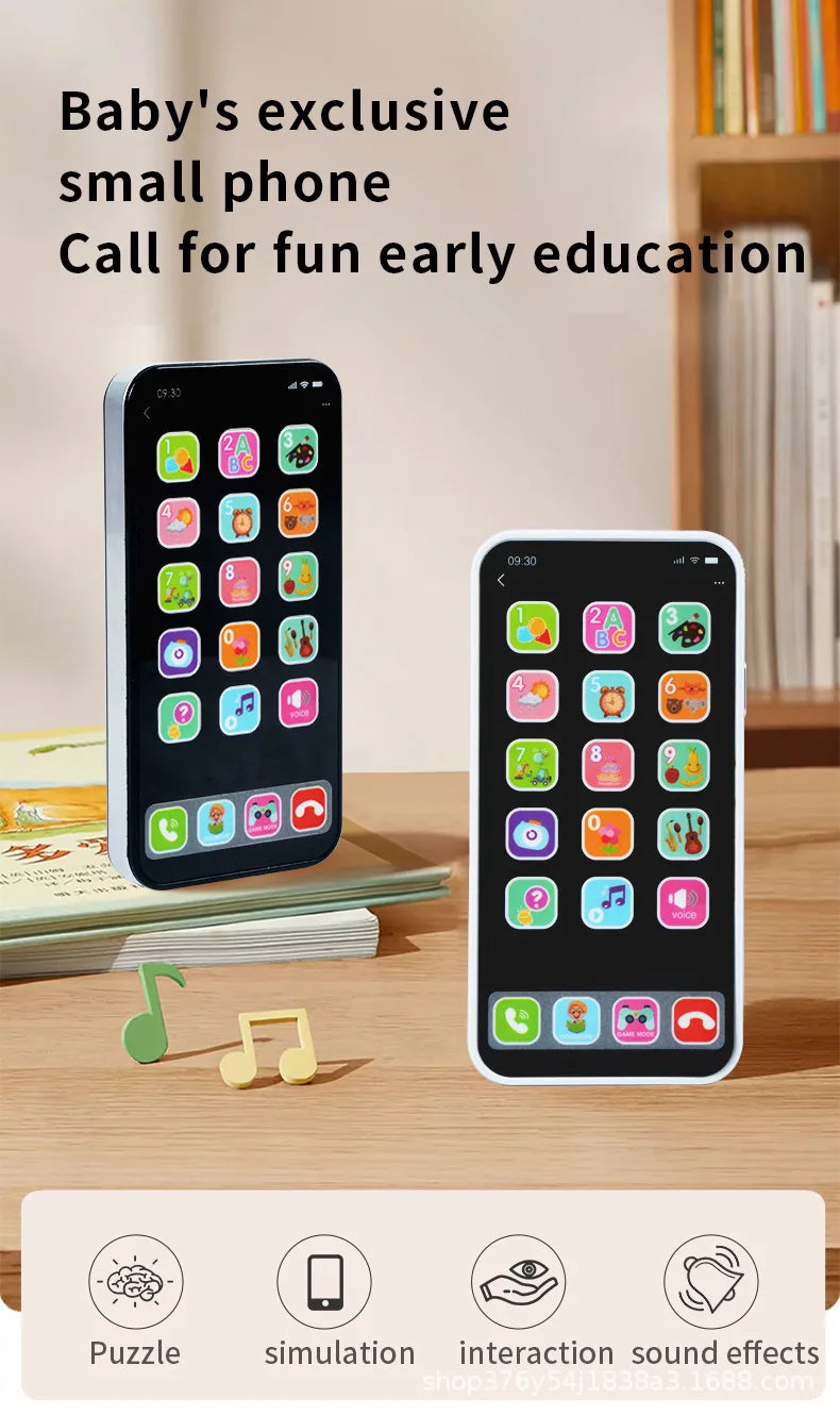 Children Multi-mode Touchscreen Simulation I phone
