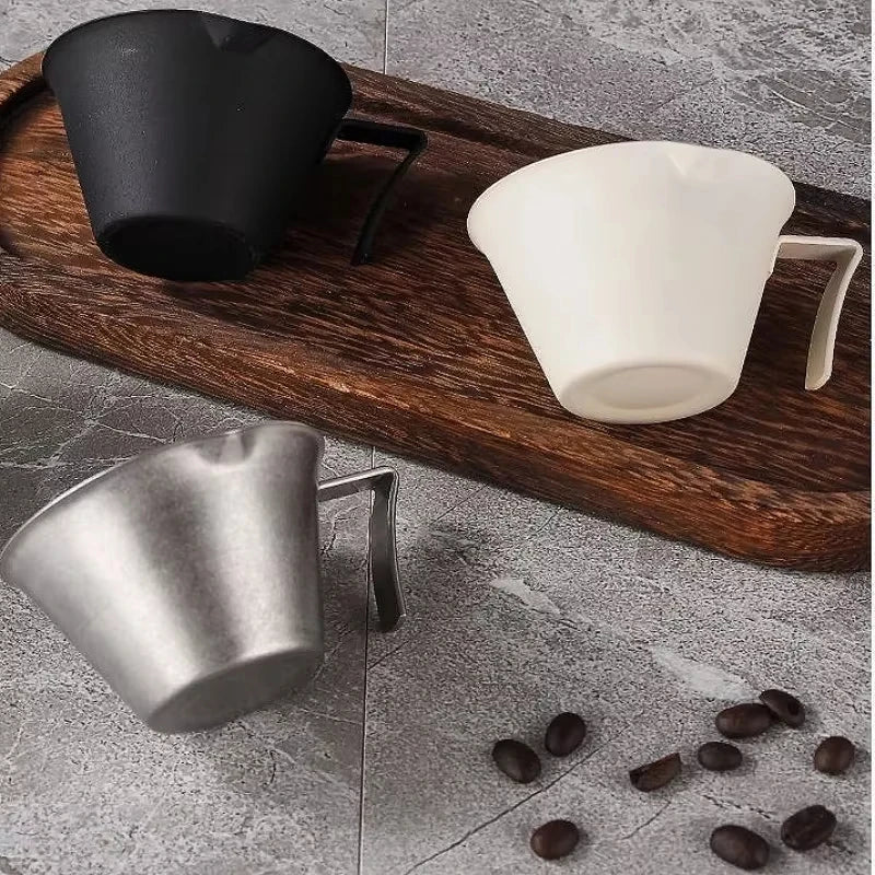 Stainless Steel with Measurement Espresso Extraction Cup