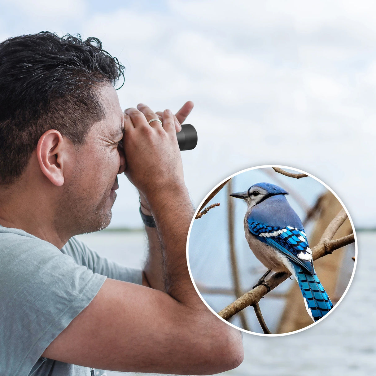 HD Mini High Magnification Zoom Pocket Monocular Telescope