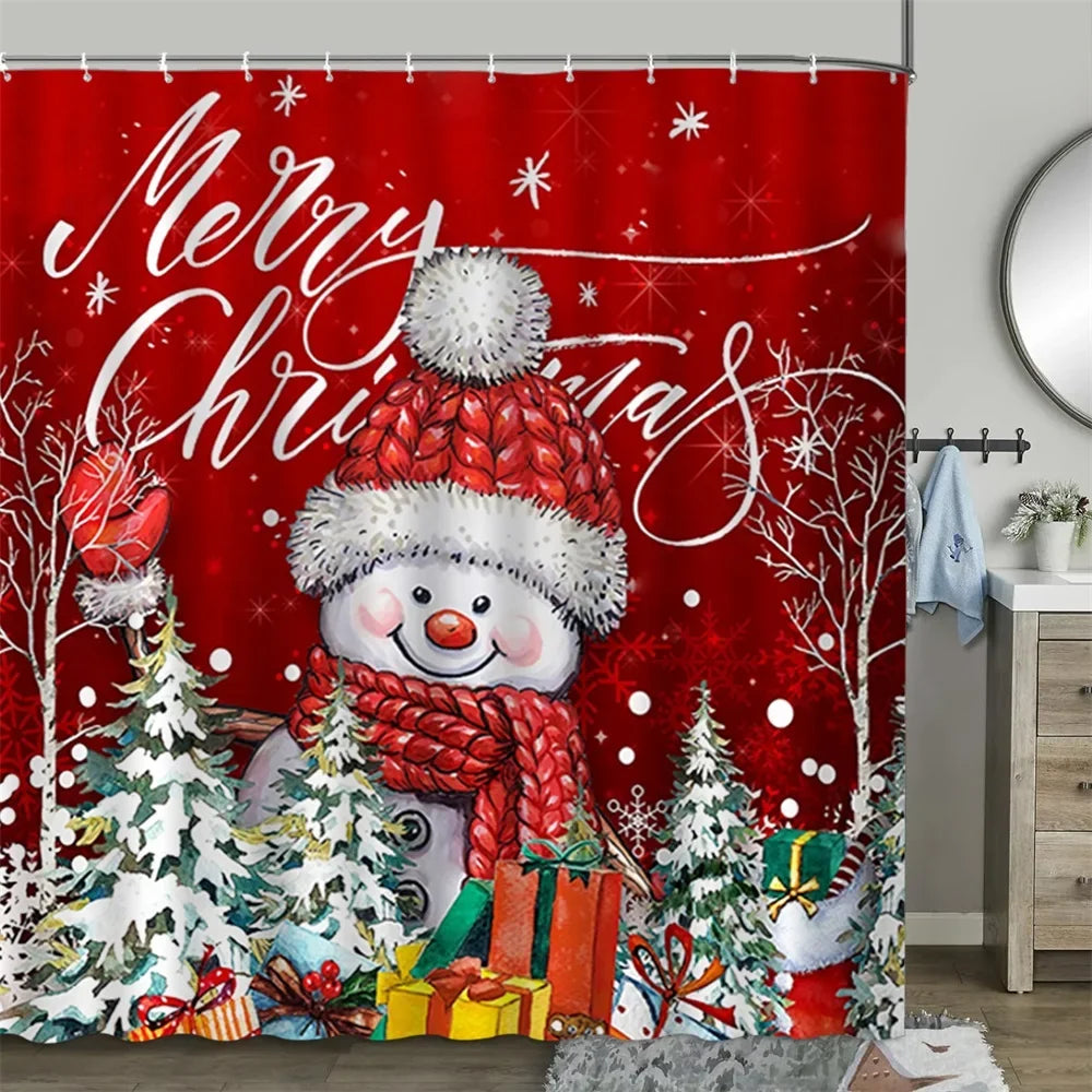 Christmas Shower Curtain