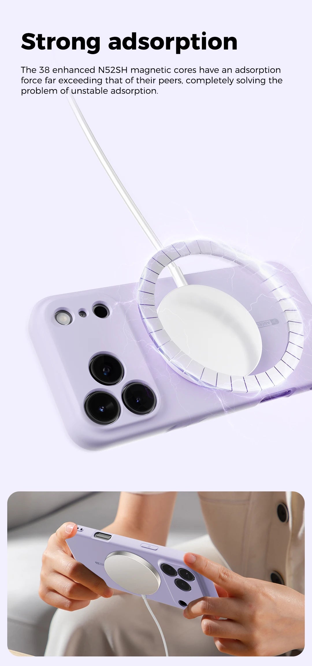 Magnetic Soft Cover Wireless Charge Liquid Silicon Case for iPhone 17 Pro Max 17Air 17Pro 17Pro Max