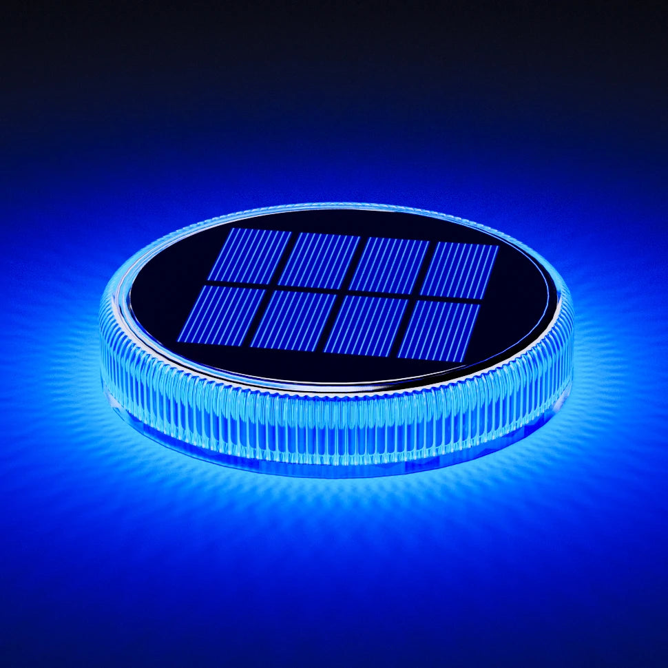 Solar Waterproof LED Dock Lighting IP68 Auto On/Off For Garden Or Driveway