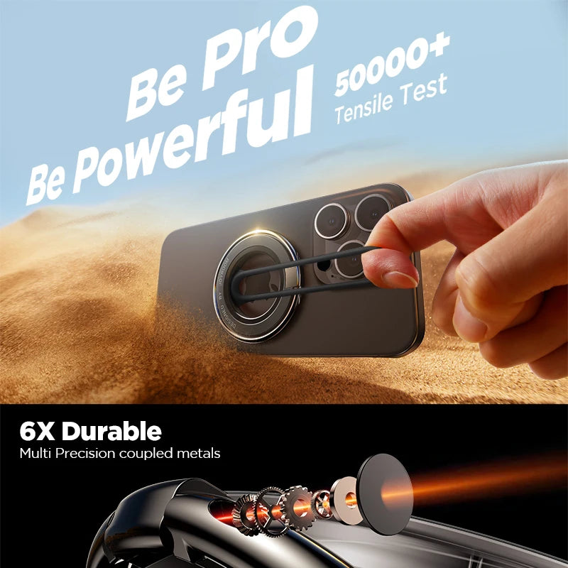 Joyroom Silicone Magnetic Grip Holder/Stand For iPhone 15 14 13 Pro Max