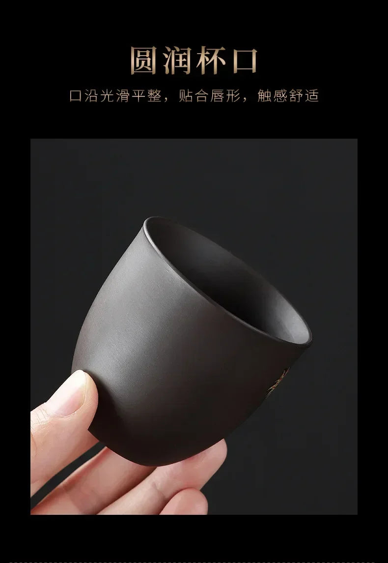 1pcs Tea Cup Changes Color In Hot Water To Dragon Or Phoenix
