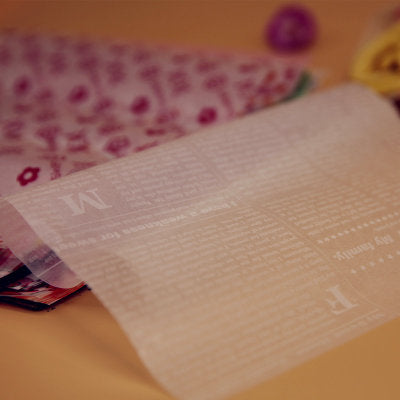 Decorative Wax Paper, great for special events. Wide variety to pick from.