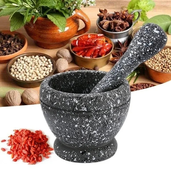 Resin Mortar Pestle Bowls For Mixing/Crushing Herbs