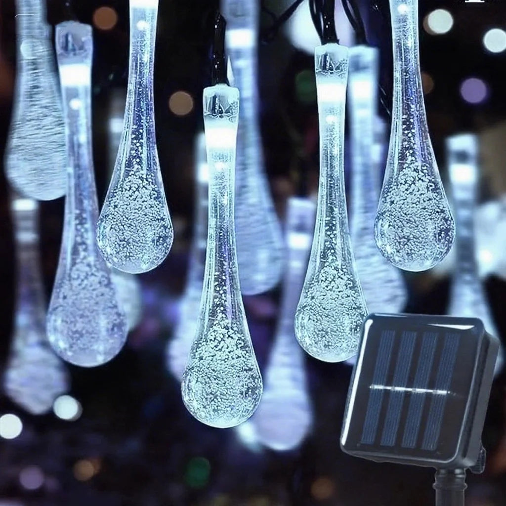 Outdoor Solar Teardrop 8 Mode Lights