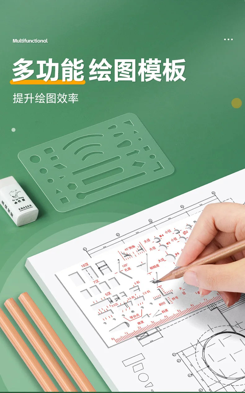 Mechanical Engineering Construction Compass drawing Tool Set