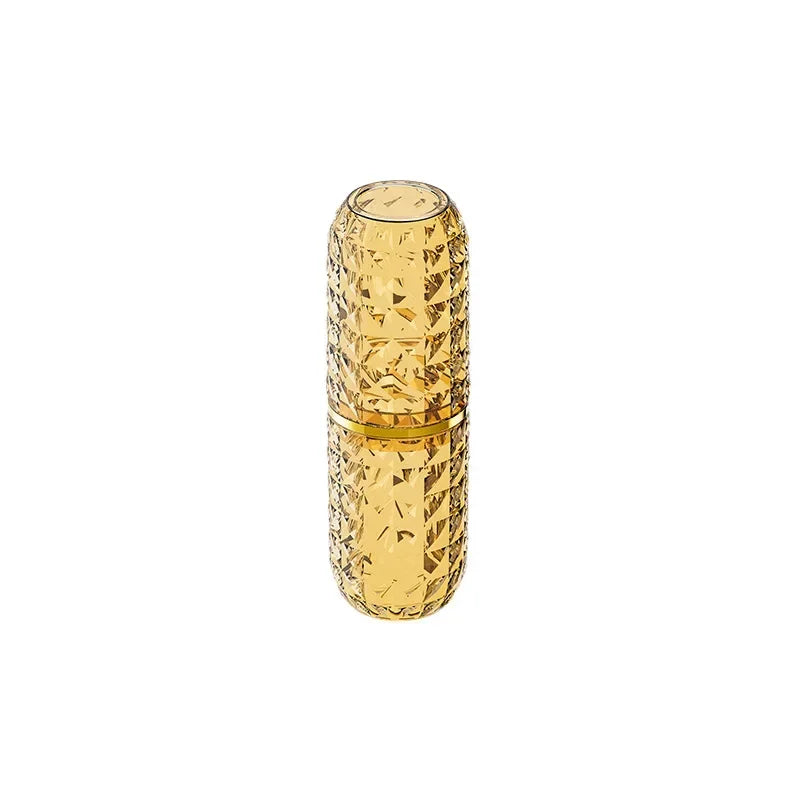 Light Luxury Diamond Pattern Travel Cup Toothpaste And Toothbrush Holder