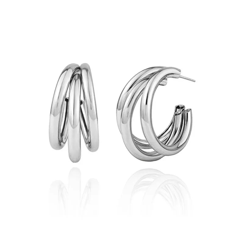30mm Stainless Steel C Shape Ear Ring.