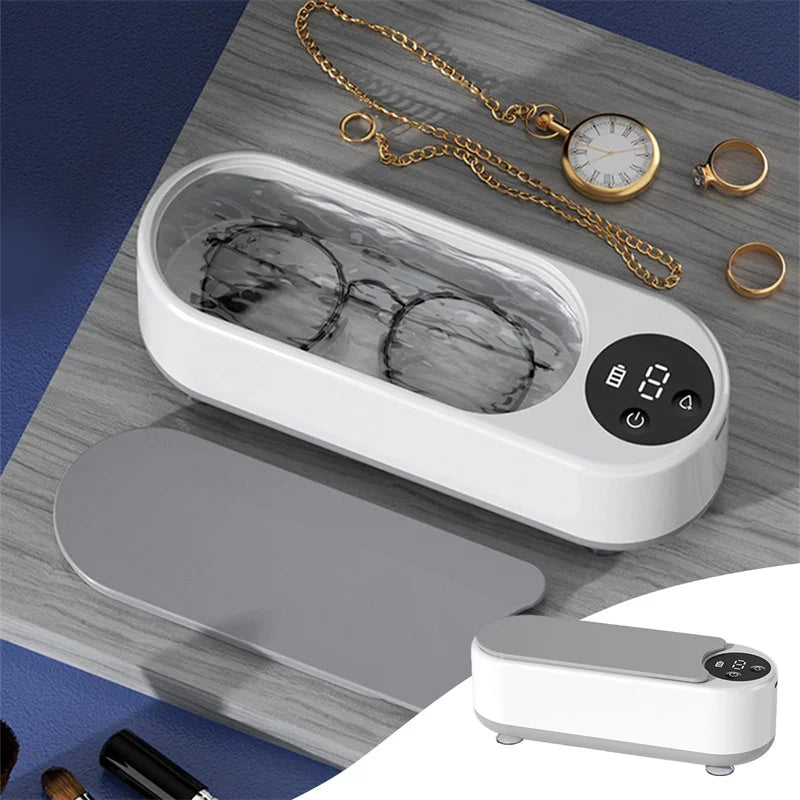 450ML Ultrasonic Portable Cleaning Machine For Glasses Or Jewelry