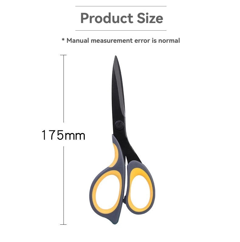 Deli-Stainless Steel 175mm Anti-Stick Scissors
