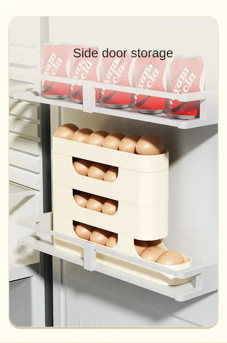 4 Layer Automatic Slide Egg Storage Box