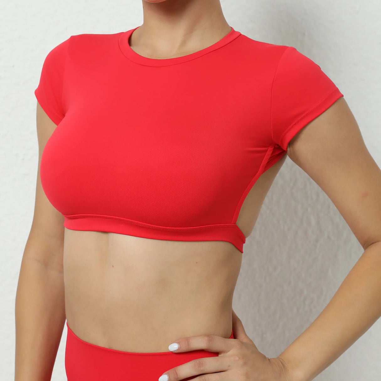 Hearuisavy Sports Backless, Breathable Yoga Shirt