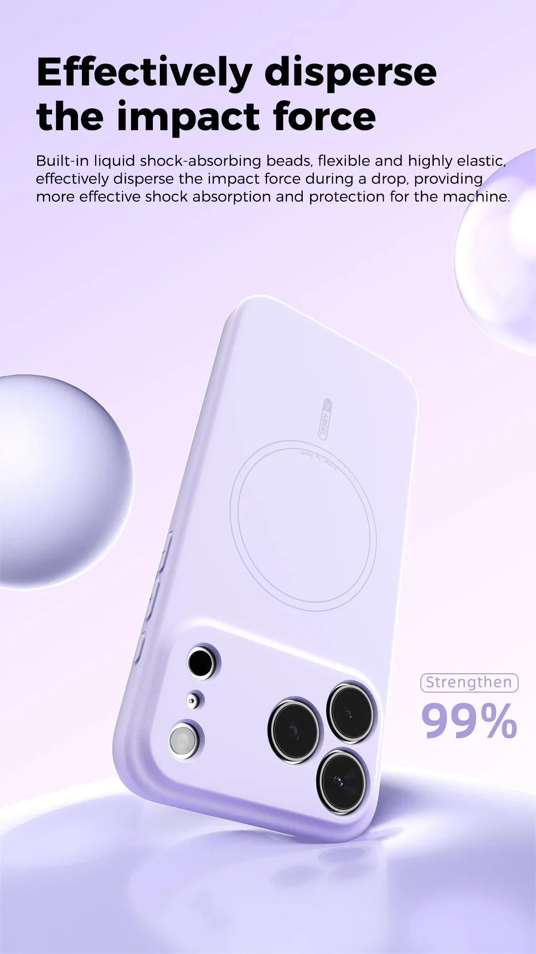 Magnetic Soft Cover Wireless Charge Liquid Silicon Case for iPhone 17 Pro Max 17Air 17Pro 17Pro Max