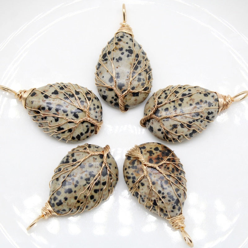 Natural Stone Pendants To Create Your own Necklace.